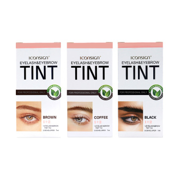 Factory Direct High Quality Semi-Permanent Eyebrow Tinting Kit - 5ml Private Label Brow Tint