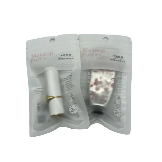Custom Printed Resealable bags Ziplock Plastic Bags For Cosmetic make up
