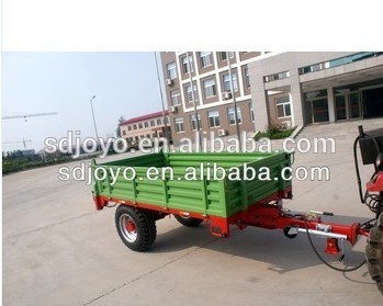 Single axle European style farm truck trailer produce by joyo