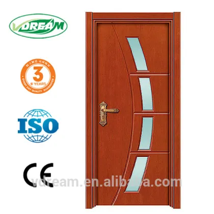 china cheaper price interior door, wooden door, solid wooden door