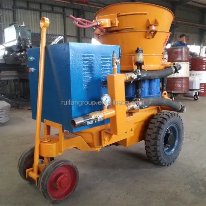 Concrete Injection and Spraying Equipment: Shotcrete and Dry-Wet Mix Machines