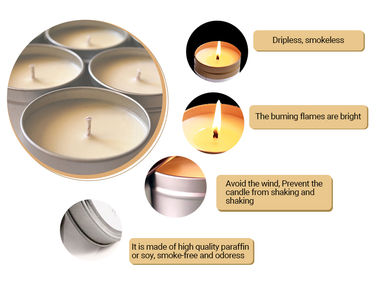 scented tin candle