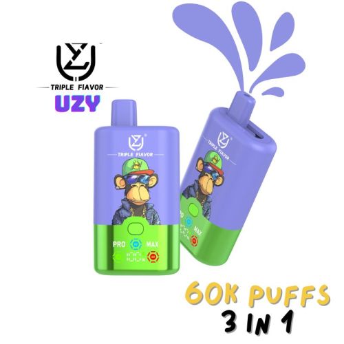 UZY Triple 60k Puff Vape Pod Multiple Flavors