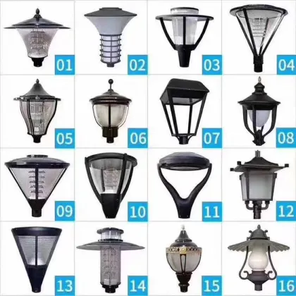 park landscape lights street lights