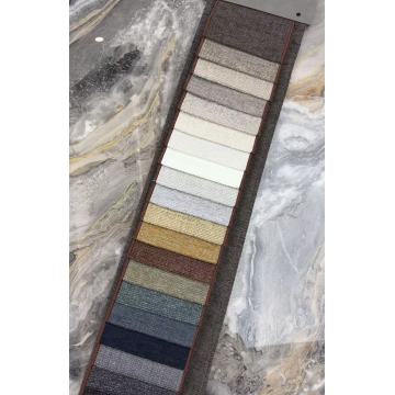 Nueva tela de tapicería de sofá de chenilla personalizada