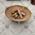 Outdoor Corten Steel Fire Pit For BBQ