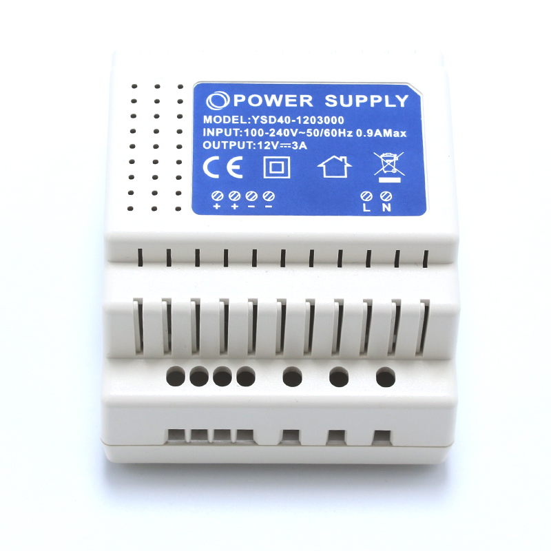 40W Din Rail Power Supplyy Dual Output 24Vdc