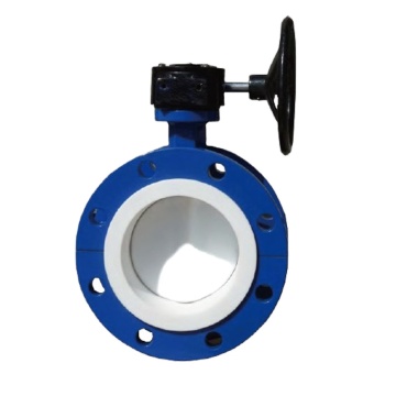 Chinese Product: U Flange Type Butterfly Valve with Worm Gear Operation and Rubber Seal for Marine Water Use