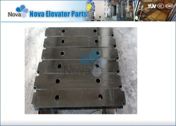 Steel Plate Elevator Counterweight For Elevators / Lifts