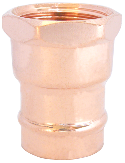 Solder Ring Copper Male Adapter