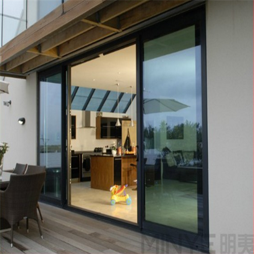 Large Glass Double Glazed Aluminium Sliding Door