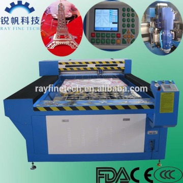 Combined laser cutting machine RF-1325-CO2-150W for metal and nonmetal materials