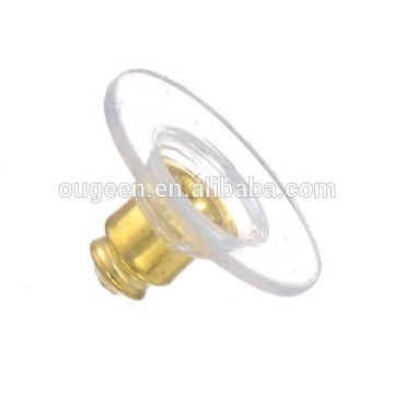 6*11mm gold plated Jewelry Accessories Earr back