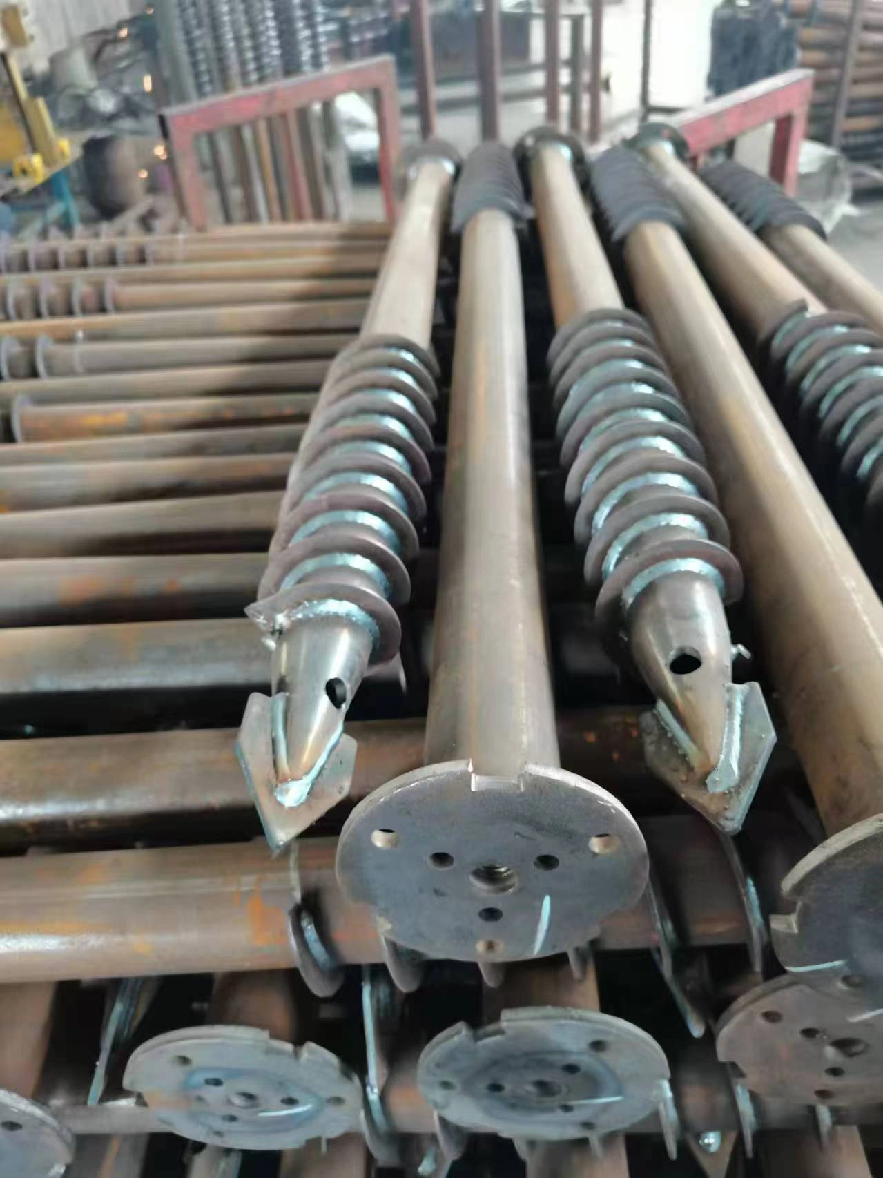 Ground Screw Installation