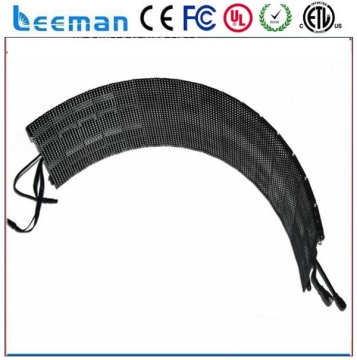 outdoor transparent led curtain screen display led taxi top advertising soft led mesh screen