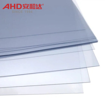 1 pieza Hoja de PVC transparente con placa de PVC