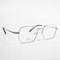 Mens And Womens Silver Glass Frames