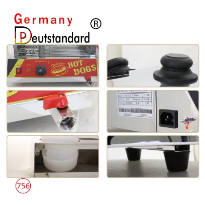 Hot Food Display Warmer With Stainless Steel