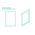 Large Aluminum Fixed Glass Windows Aluminum Window