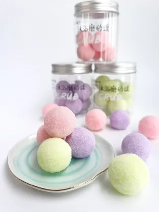 Natural Ingredients Candy Scrub: Hydrating Whitening Peel Exfoliating Body Scrub Cream