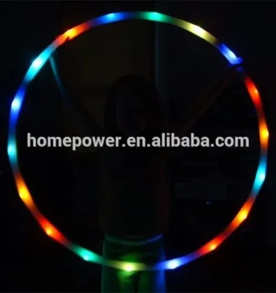 2015 hot products !!!led glow hula hoops