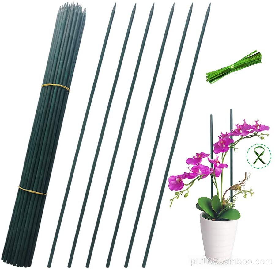 Plant Support Floral Picks Garden Sticks Bamboo Speed