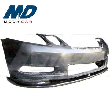 Labbro anteriore in fibra di carbonio per il 2004 Lexus GS430
