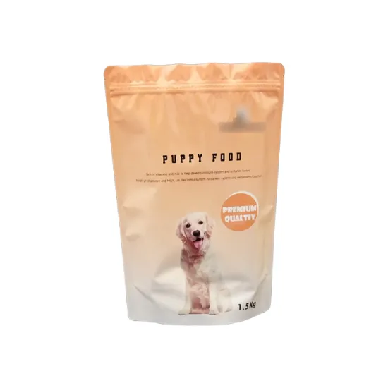 dog food packaging zipper bag