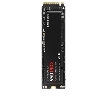100% asal Samsung 990 Pro 1TB/2TB SSD M.2 2280 NVME PCIE 4.0 untuk komputer desktop komputer riba