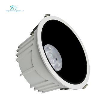 Hot Selling COB LED Fire-Rated Recessed Downlight IK10 IP65 Waterproof Fireproof Dustproof Anti-Glare