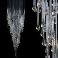 Custom Raindrop Teardrop Lobby Decorative Chandelier