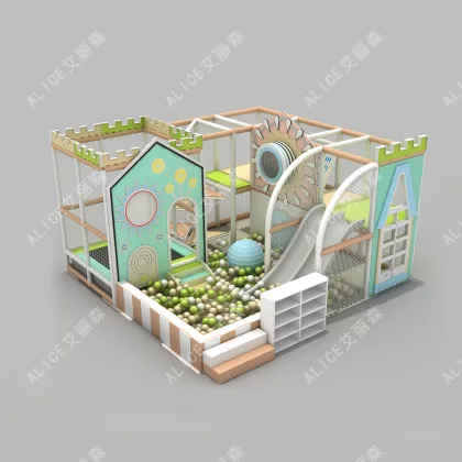 Interactive Kids Furniture Playland: Combining Software, Ball Pool, Slide, and Drilling Experiences for Young Learners