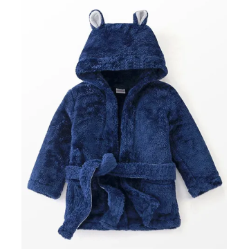 White Waffle Kids Robe kids bathrobe children bathrobe with hooded Factory