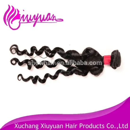 High quality malaysian natural wave hair weft hair extensions no shedding no tangle