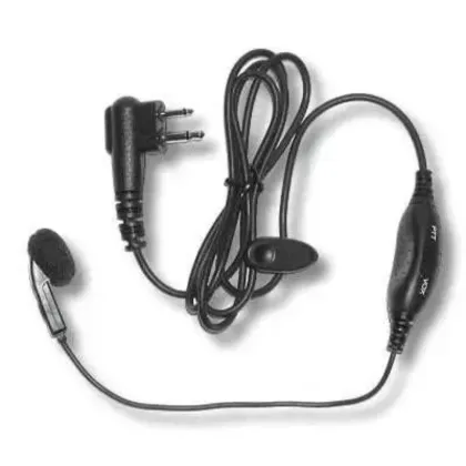 Motorola PMLN6531 Mag One Single-Ear Receiver Microphone PTT Compatibility for Motorola CP185/CP200/CP200d Radios