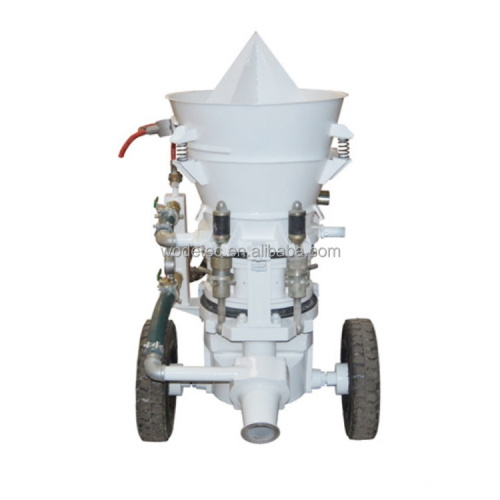 Chinese Supplier Offers ISO Certified High Efficiency 3-5m3/h Pneumatic Dry Spray Refractory Gunning Machine
