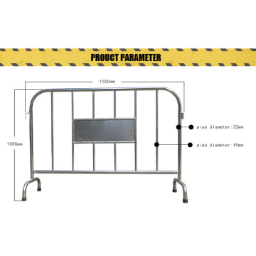 pedestrian road safety crowd control barricade