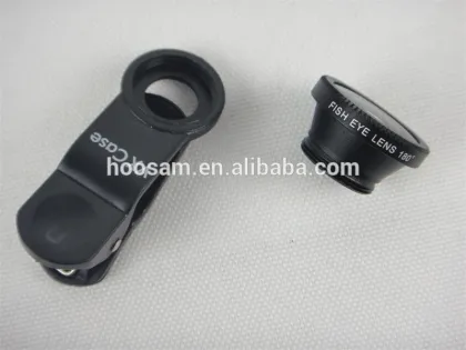 Fish eye mobile phone camera lense