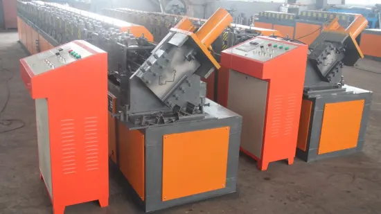 High quality metal door frame making machine