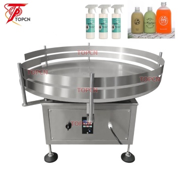 TOPCN Hot Sale Automatic Rotary Turntable Pet Bottle Unscrambler Machine