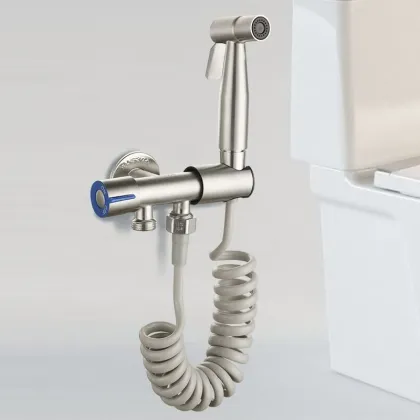 Portable Wholesale Toilet Bidet High Pressure Chrome Faucet Spray Gun