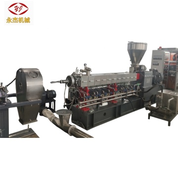 China Parallel Co-Rotating Twin Screw Extruder for PP/PE/PS/PVC Wood Plastic Pellet Making Machine