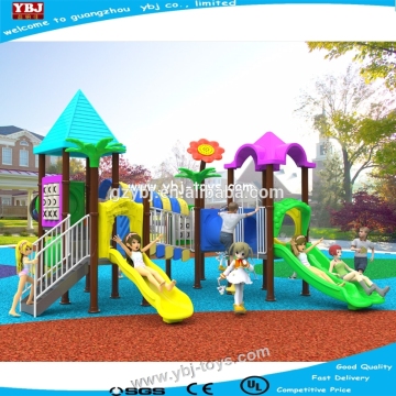 Fantastic outdoor playground equipment plastic playground slide for kids