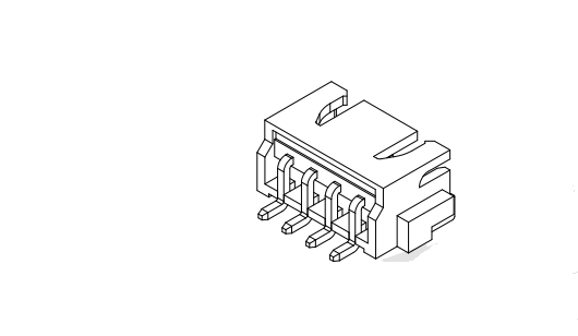 2.50mm Pitch 90 ° Gofret-SMT Tip Konektör Serisi