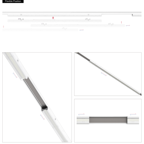 Système d'éclairage linéaire du module LED