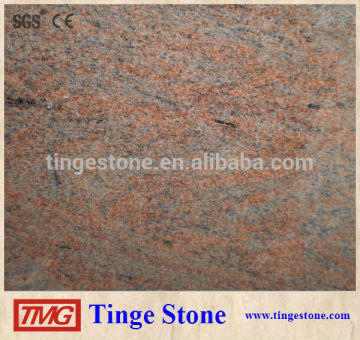 Multicolor Red Granite Slab And Tile India Red Granite