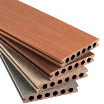 Wood Plastic Composite PE Exterior Decking for Outdoor Garden Flooring