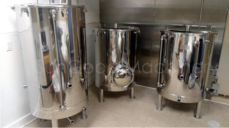 3bbl 300 liter brewhouse and fermenter turnkey