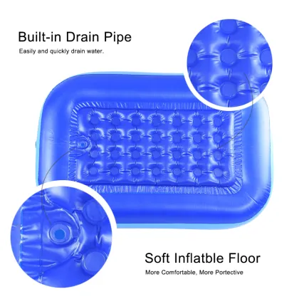 Inflatable Plastic Swimming Pool for Home