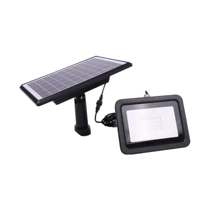 Longer Lifespan Powerful Solar-Powered LED Flood Light for Outdoors